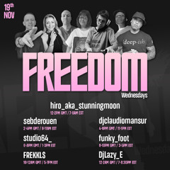 FREEDOM Wednesdays - 19-11-25
