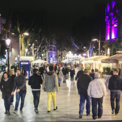 NIGHT TIME in BARCELLONA