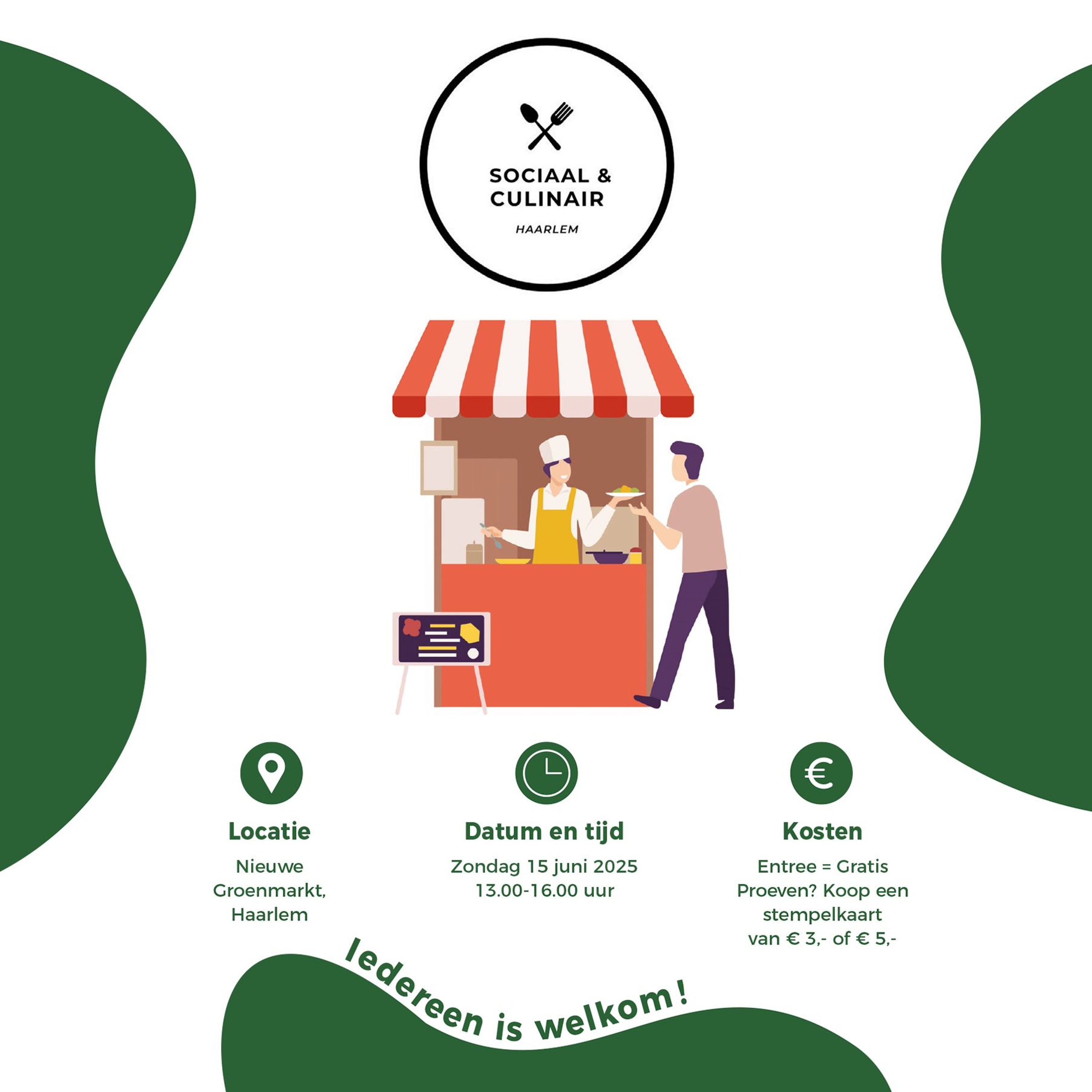 Milan Zorge Sociaal en culinaire markt op de Nieuwe Groenmarkt 15 juni episode artwork