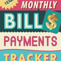 ❤️ Read Monthly Bill Payments Tracker: 5 Years Bill Planner & Organizer For Home Or Small Busine