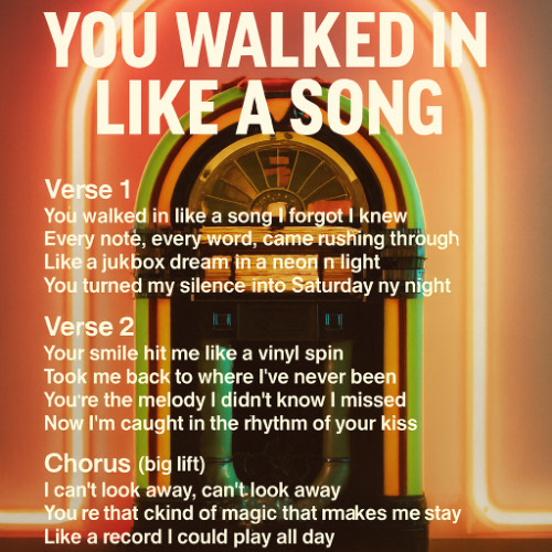 Stream You Walked In Like a Song by VWK1 | Listen online for free on ...