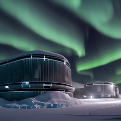 Howling Wind At The Arctic Observatory