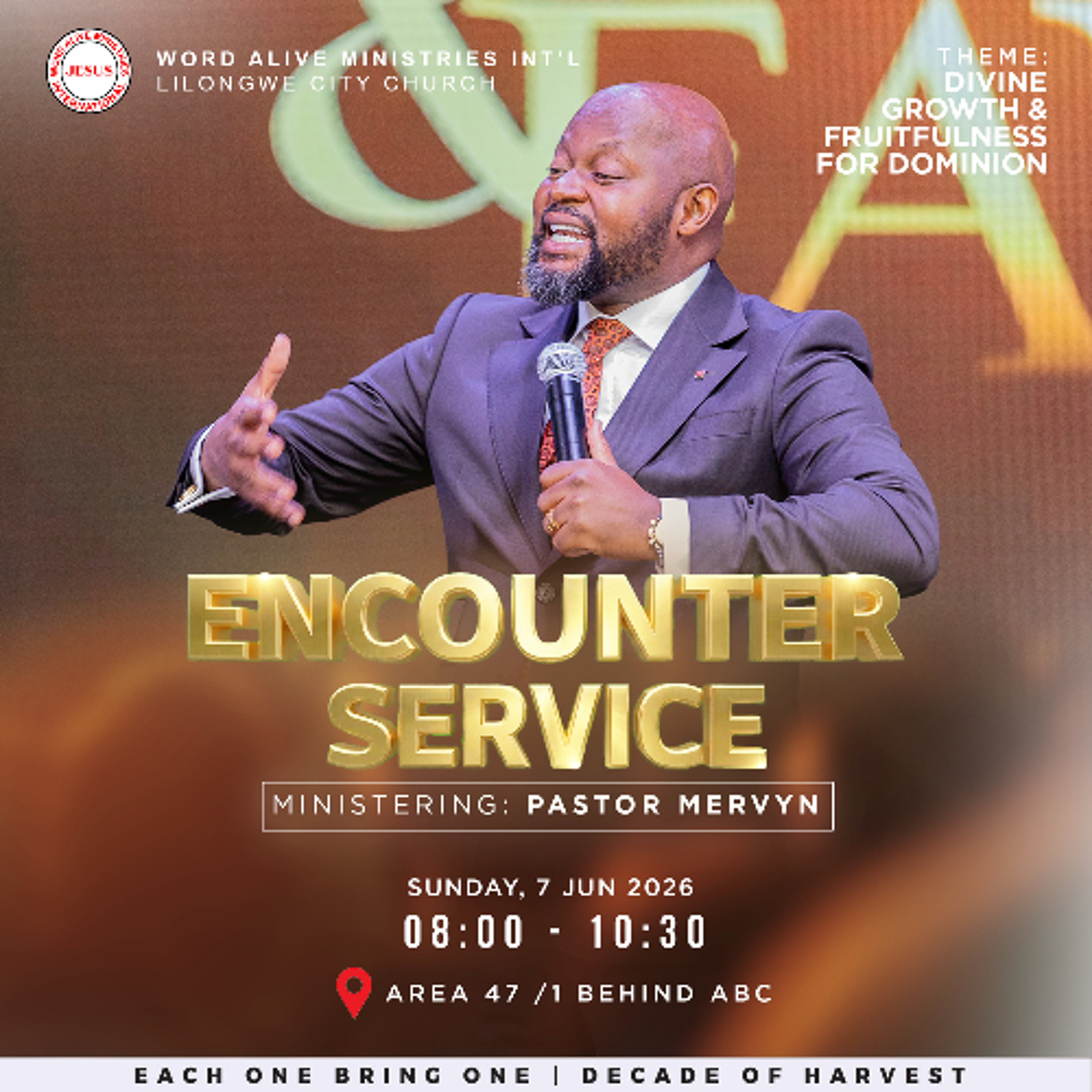 Walking in Divine Acceleration | Rev. Mervyn Donga | 7 Jun 2026 episode artwork