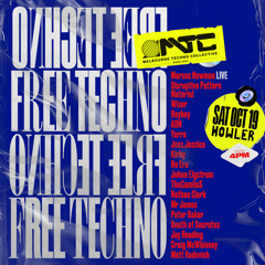 Matt Radovich DJing at MTC FREE TECHNO Oct 2024 at Howler