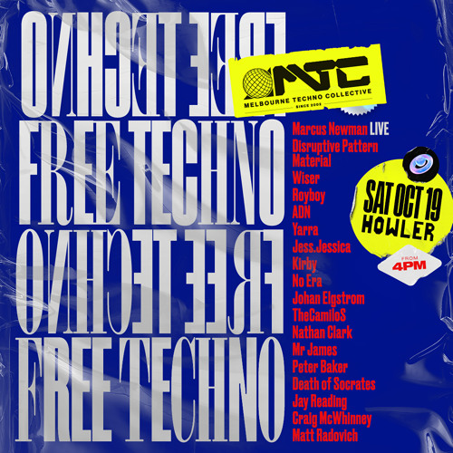 Matt Radovich DJing at MTC FREE TECHNO Oct 2024 at Howler