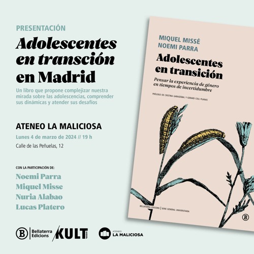 Presentación del libro: Adolescentes en transición.