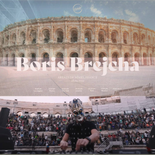 Boris Brejcha for Cercle at Arènes de Nîmes, France