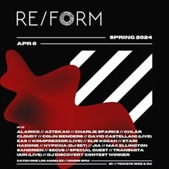 RE/FORM Spring 2024 DJ Contest: CATA