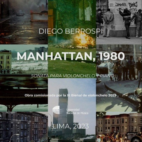 Manhattan 1980, for violoncello and piano (2023)