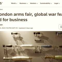 War Profiteers Are A Sign Of A Profoundly Sick Society