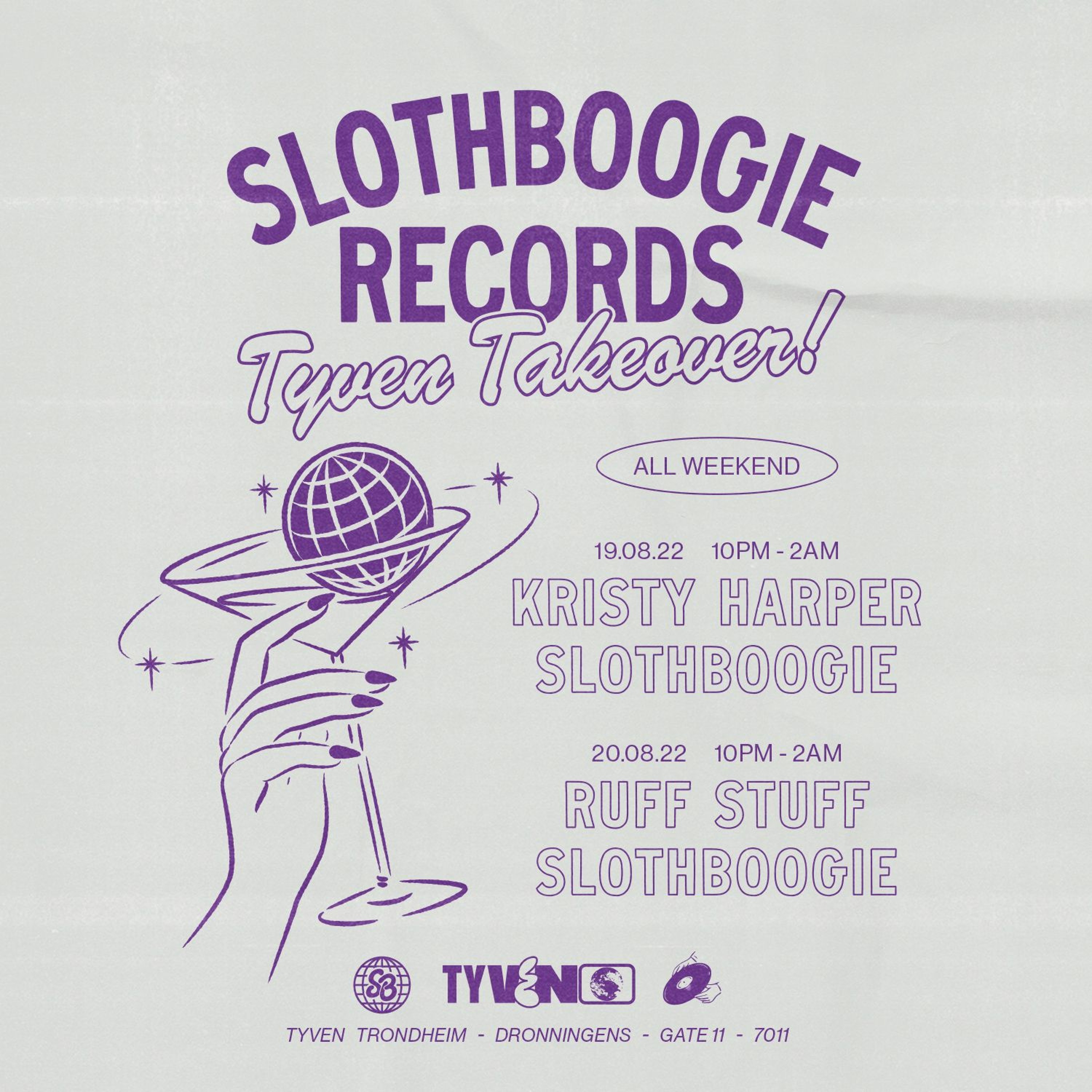 SlothBoogie Records - Tyven Takeover w/ Ruff Stuff and Kristy Harper episode artwork