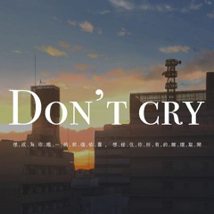 颜人中 - Don’t cry「想成为你唯一的那个依靠 想接住你所有的无理取闹」【動態歌詞/pīn yīn gē cí】