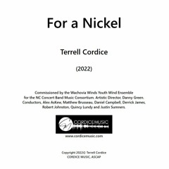 For a Nickel (2022), Terrell Cordice - MIDI demo