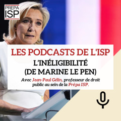 L'inéligibilité (de Marine Le Pen)