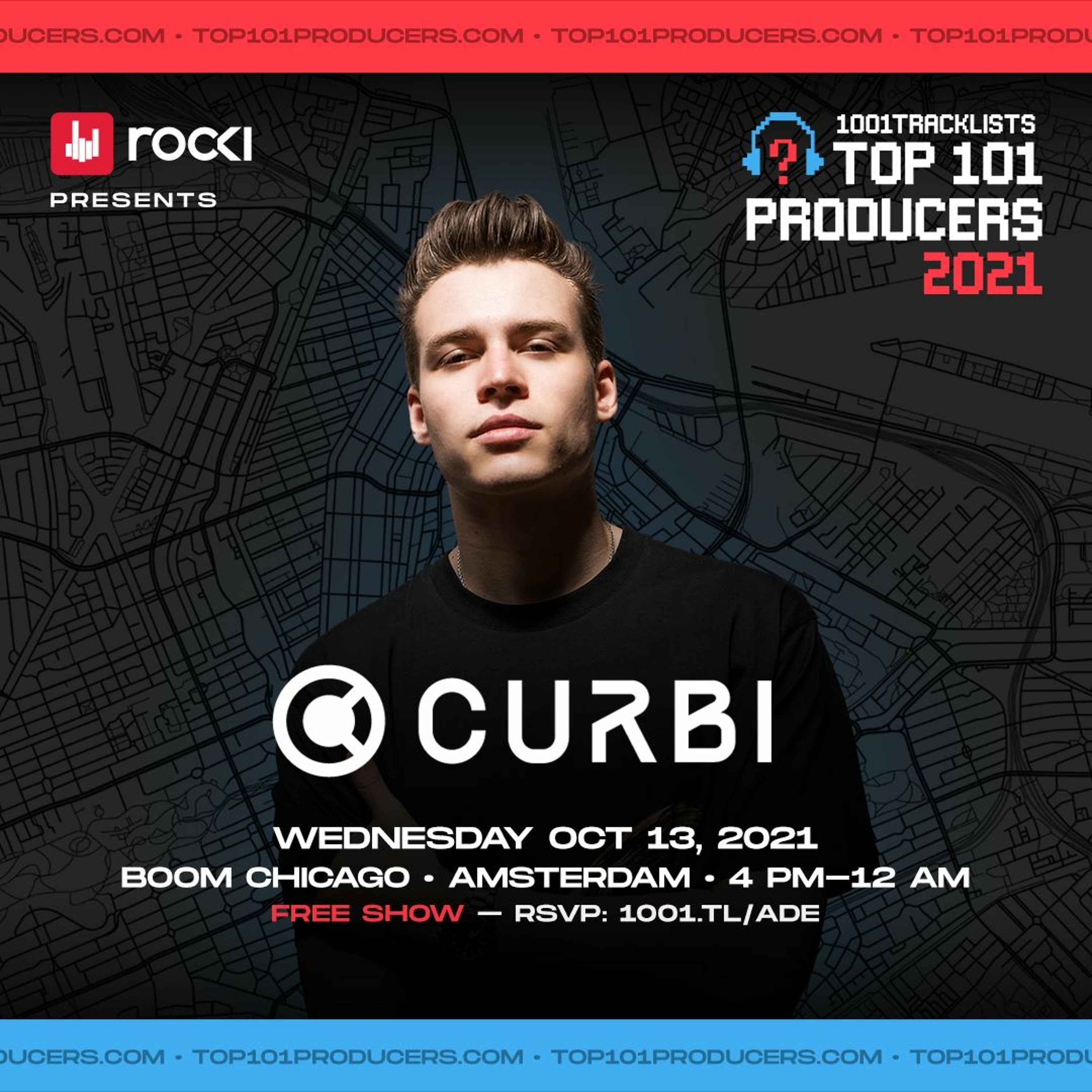 Curbi - LIVE @ 1001Tracklists x ROCKI Present: Top 101 Producers 2021 ADE Celebration episode artwork