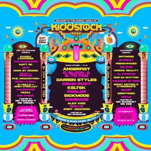 GAV SHOCK time to be free KIDDSTOCK 2022 PROMO MIX