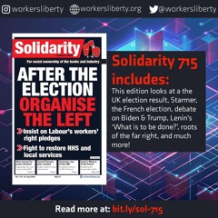 715 — After the election organise the left: insist on Labour's pledges; Fight to restore NHS