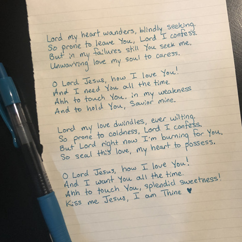 Lord My Heart Wanders