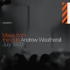 Andrew Weatherall | July 1993 @ The Haçienda