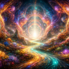 Drifting Through Saffron Light