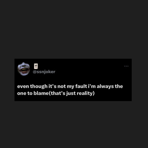 It’s Not Your Fault pt2