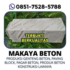 Agen Tiang Pagar Beton di kepanjen, Call 0851-7528-5788