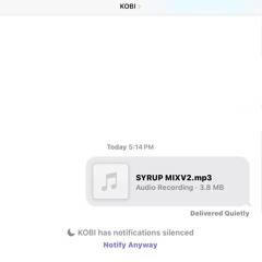 SyRUp ND KOBI MixV2