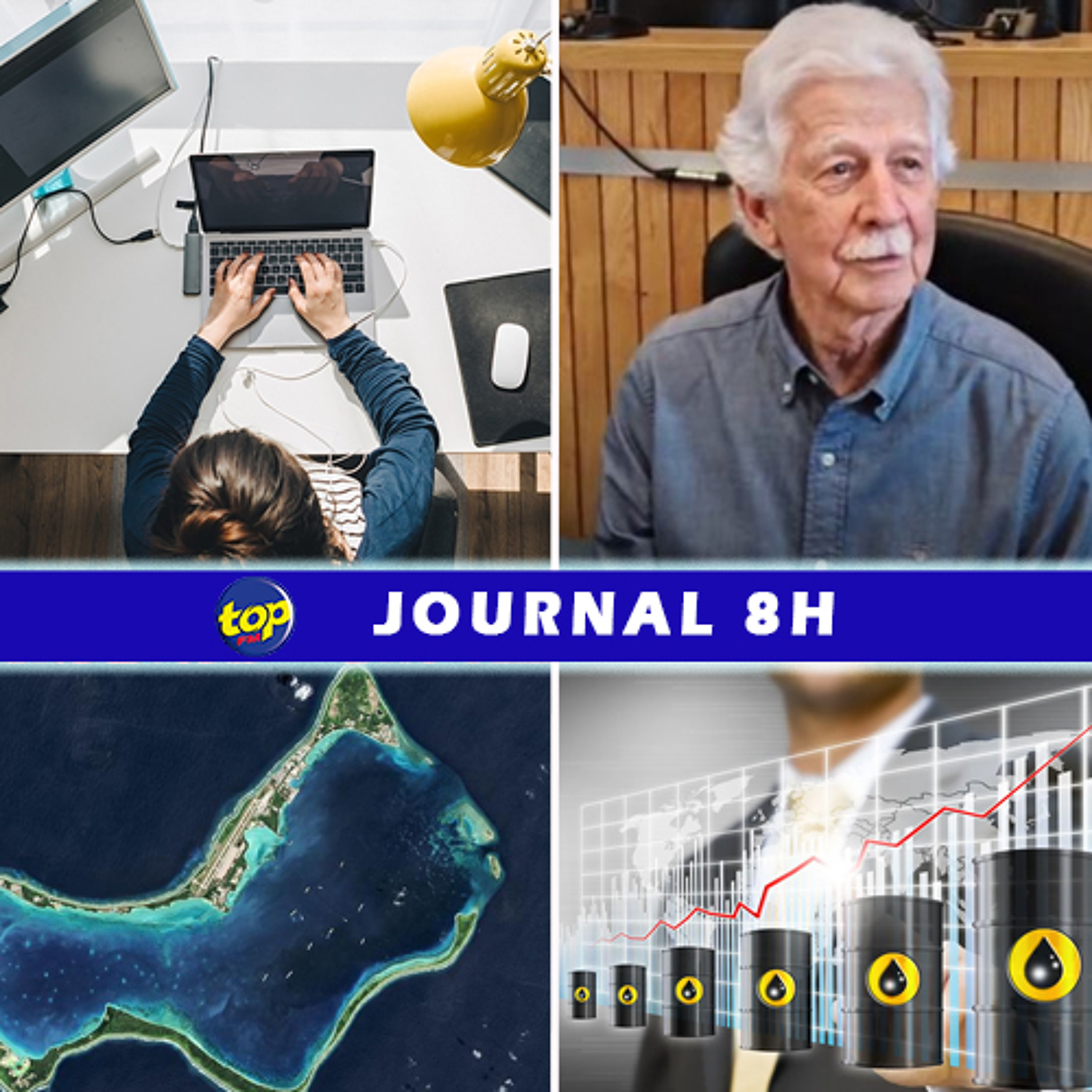 Le journal de 8H de ce lundi 19 avril 2026