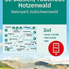 KOMPASS Wanderkarte St. Blasien. Todtmoos. Hotzenwald. Naturpark Südschwarzwald: 3in1 Wanderkarte