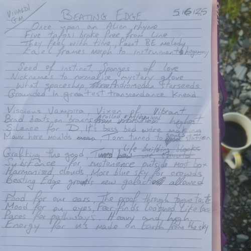 Beating Edge (Poem and Notes)