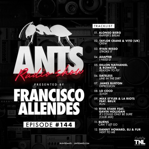 ANTS Radio Show 144 hosted by Francisco Allendes