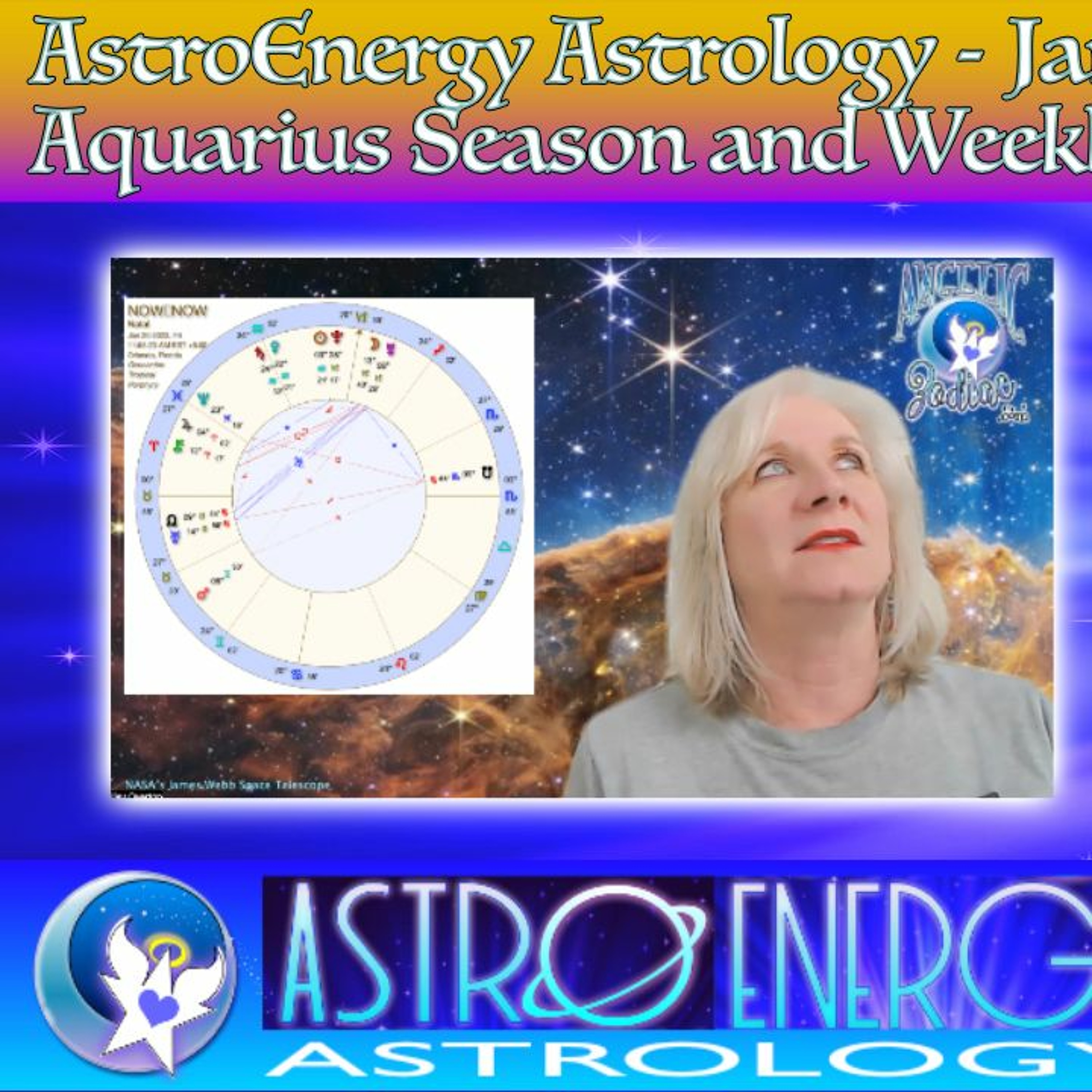 Week of January 20 2023 AstroEnergy Astrology Podcast - Aquarius Season