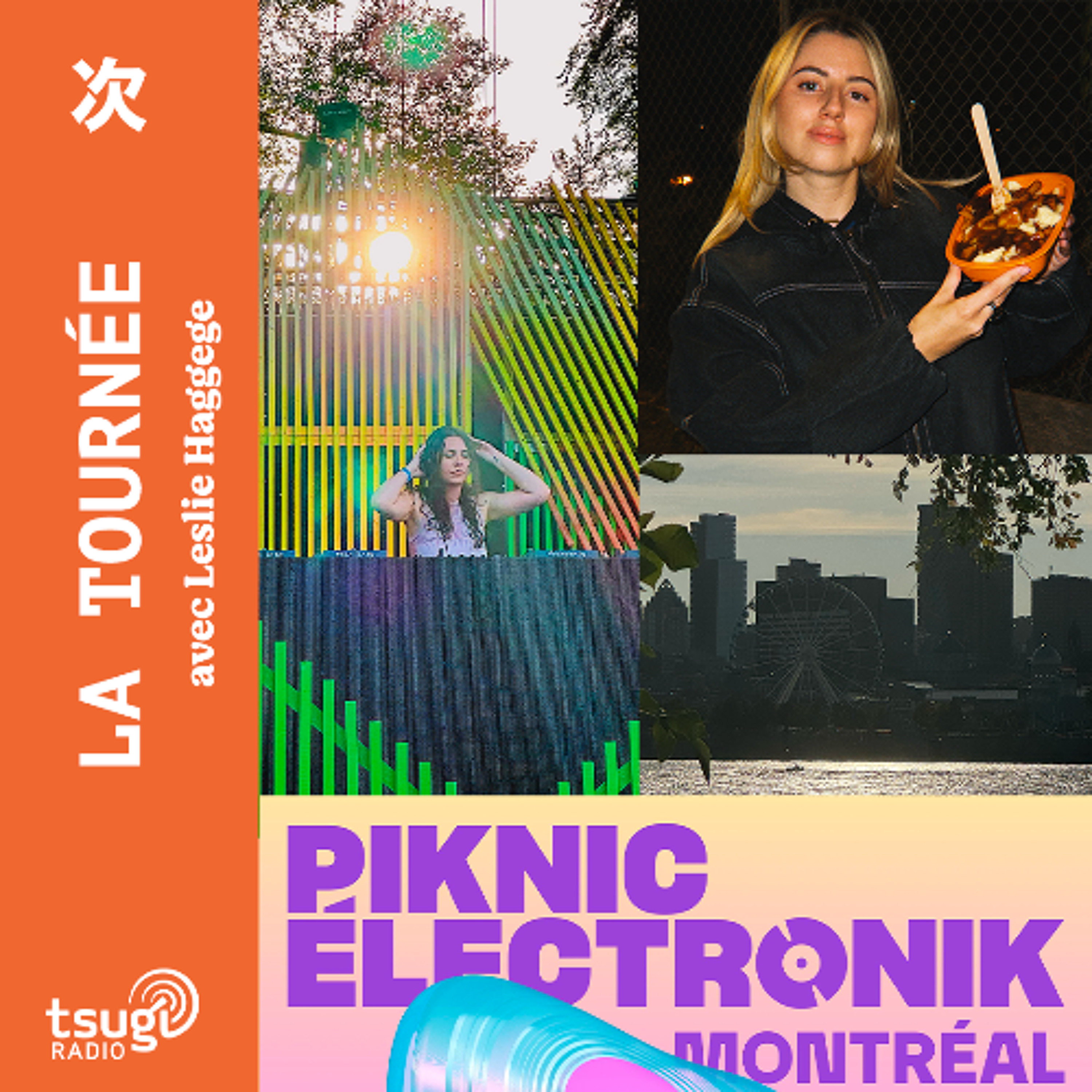 Piknic Électronik Montréal avec Leslie Haggege Piknic Électronik Montréal avec Leslie Haggege