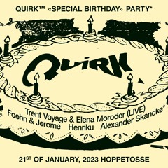 Foehn & Jerome at Quirk "Special Birthday Party", Hoppetosse Berlin 21.01.2023