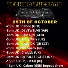 TECHNECK NRG RADIO 29/10/24