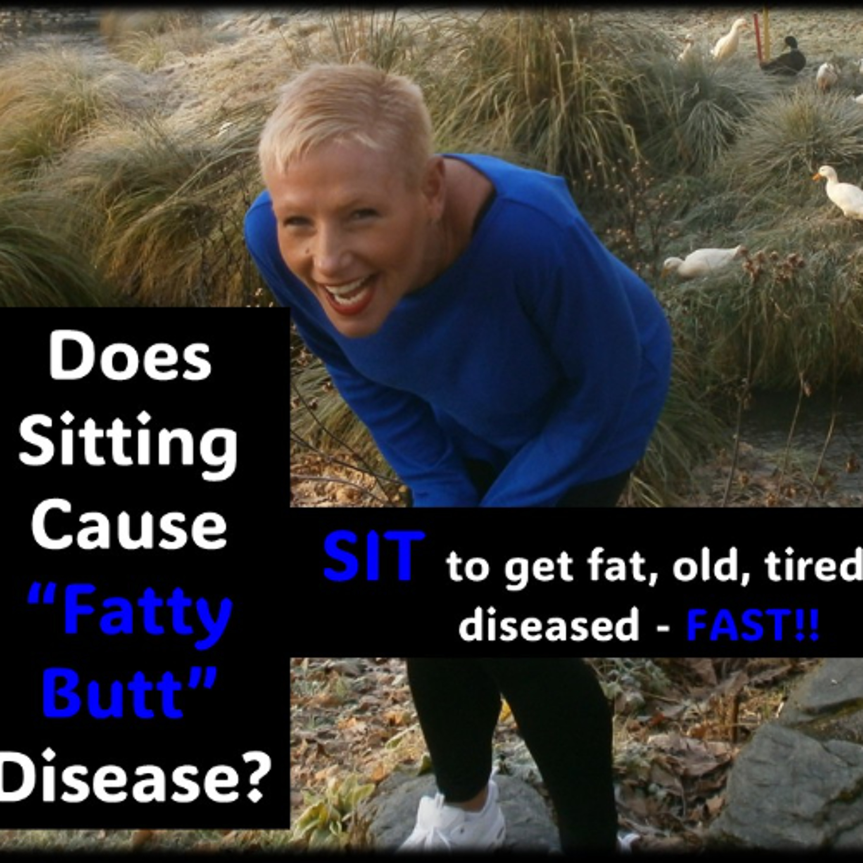 Is Sitting Making my Butt FAT Or worse, diseased and depressed too episode artwork