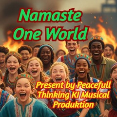 Namaste  One World präsentiert von Peacefull Thinkin KI Muscal Produktion