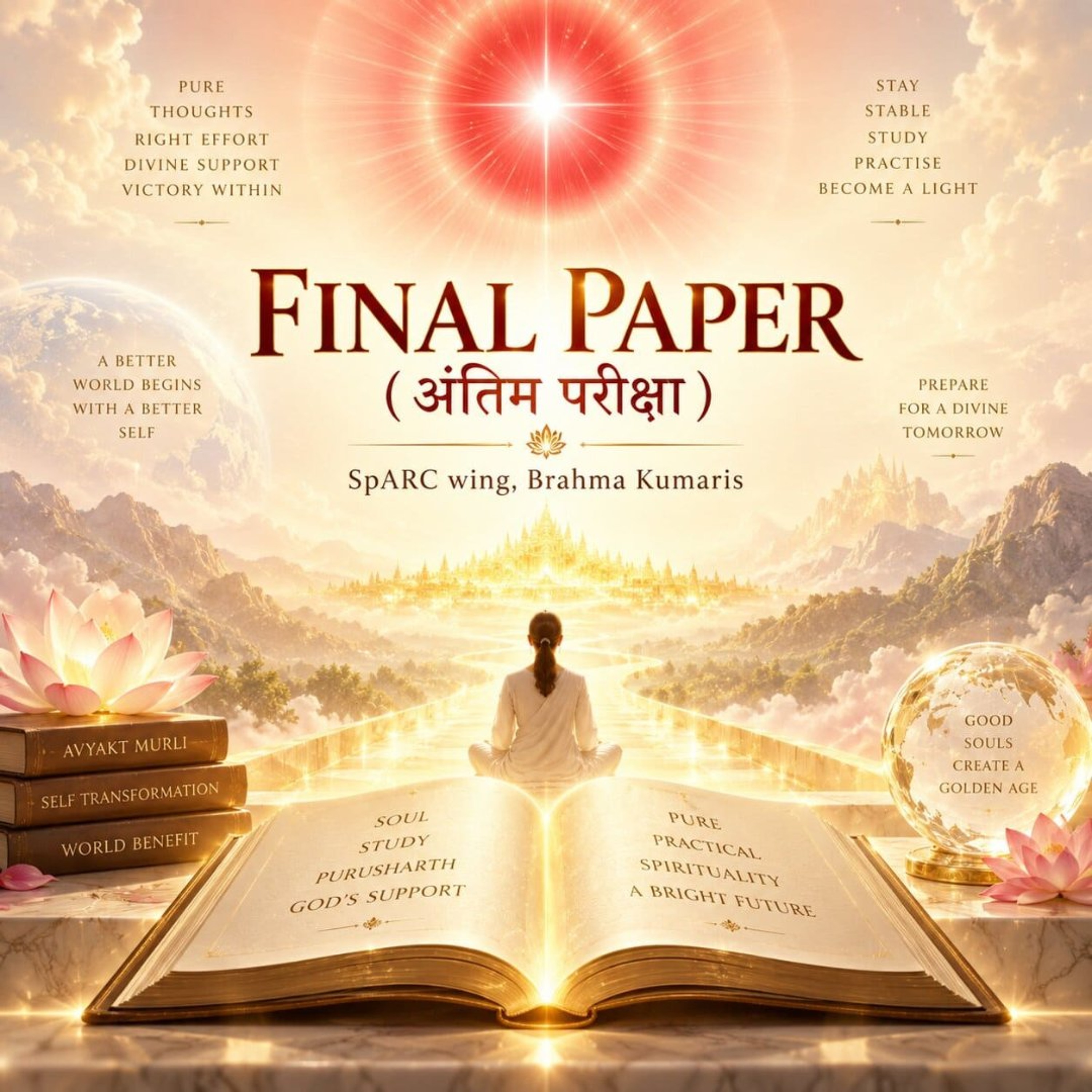 FINAL PAPER (เค
เคเคคเคฟเคฎ เคชเคฐเฅเคเฅเคทเคพ) - Avyakt Murlis audiobook
