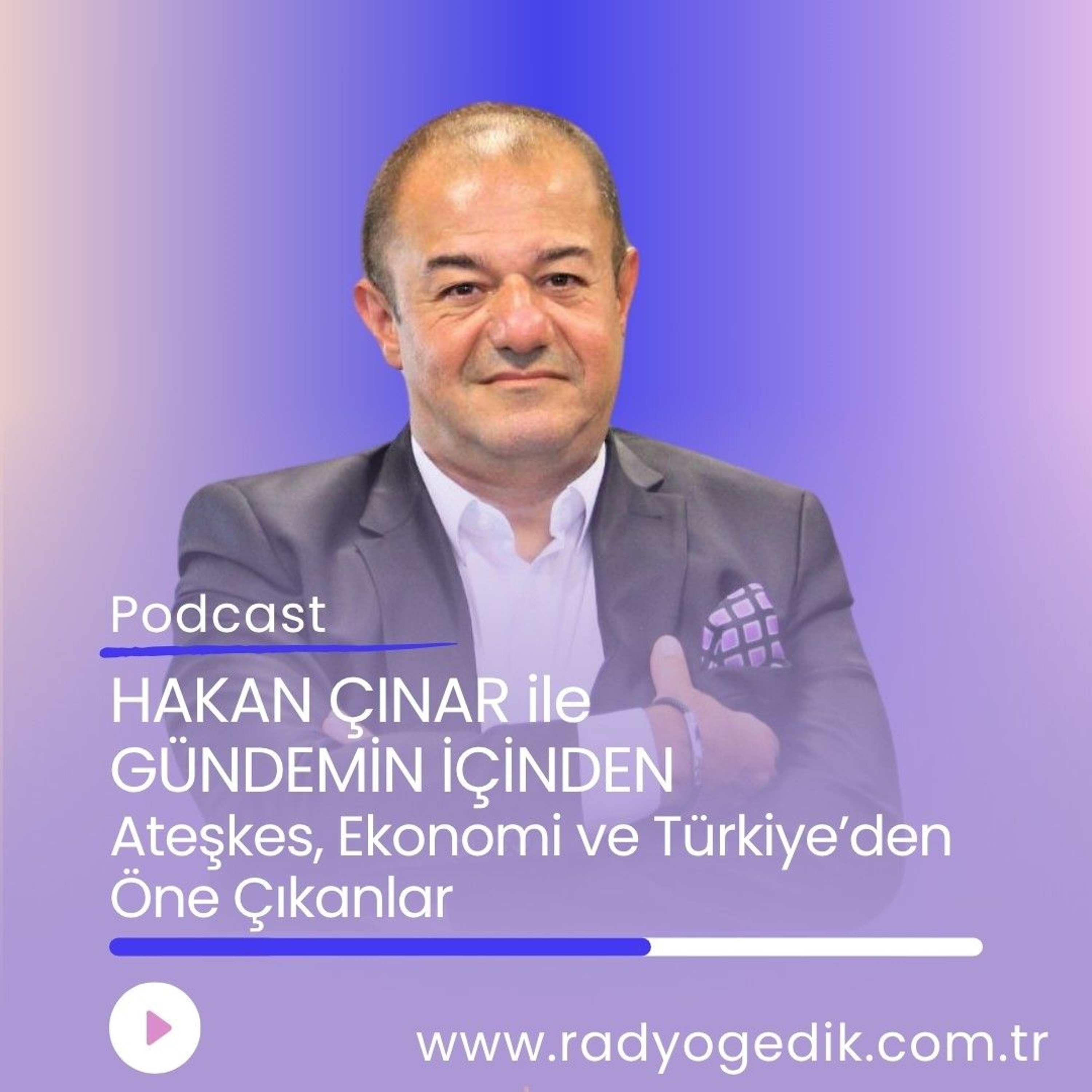 HAKAN ÇINAR İLE GÜNDEMİN İÇİNDEN-Ateşkes,Ekonomi ve Türkiye'den Öne Çıkanlar episode artwork