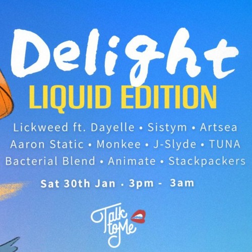 TUNA - DELIGHT LIQUID EDITION @ TALK TO ME - 30/01/2021