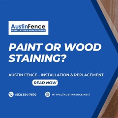 Paint or Wood Staining?
