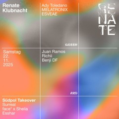 Esshar | Renate x Südpol Takeover 2025