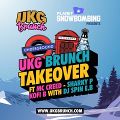 UKG Brunch 'Live' - Planet Snowbombing Takeover Ft MC Creed / Sharky P / Kofi B With DJ Spin E.B