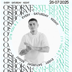 Christian Gonza Live @The Osborne Saturdays (26.07.2025)