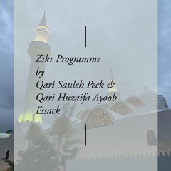 Zikr Programme - 30th January 2020