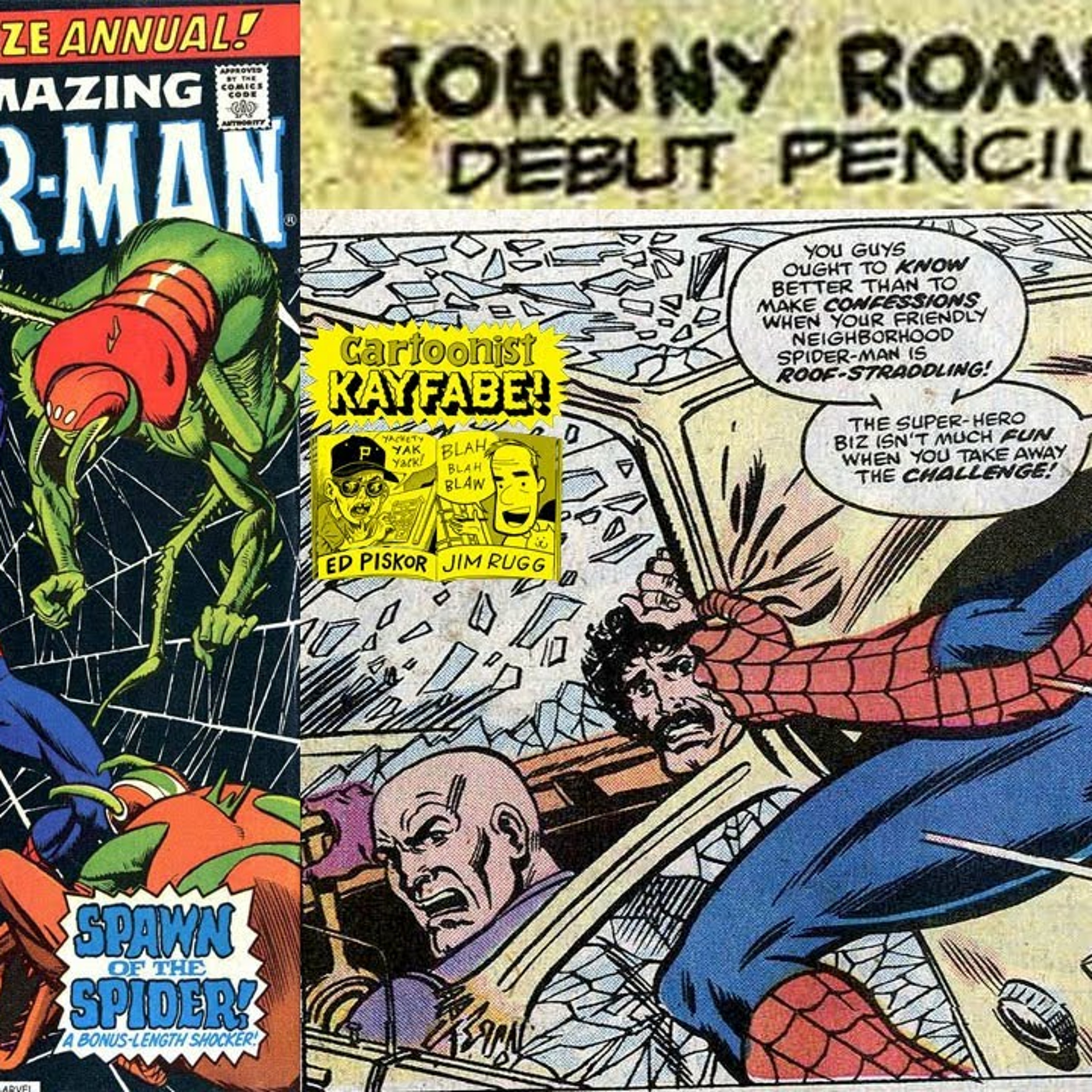 John Romita JR's Comic Book Debut! Amazing Spider-Man Annual 11 episode artwork