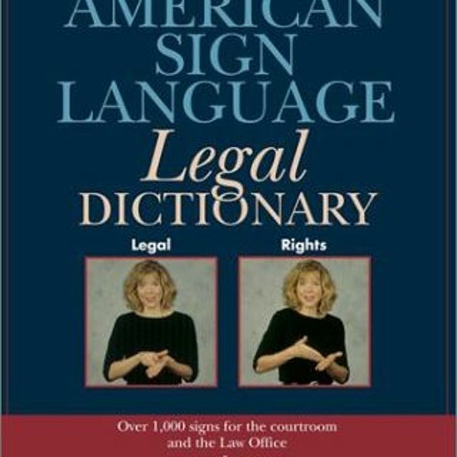 download EPUB 🎯 Random House Webster's American Sign Language Legal Dictionary by  E