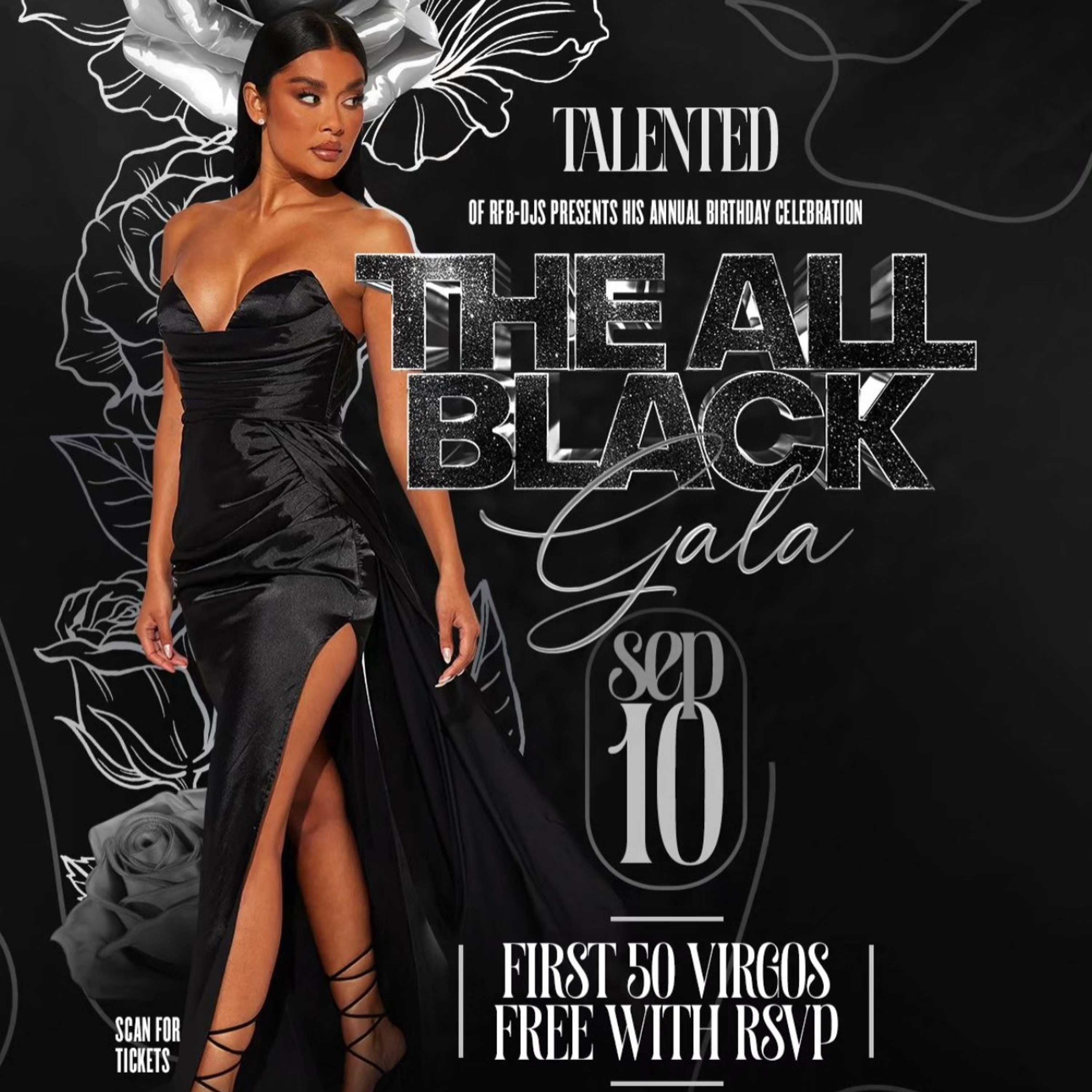 ALL BLACK GALA [DJ TALENTED BDAY] MIXED BY KITT & CUTTY episode artwork