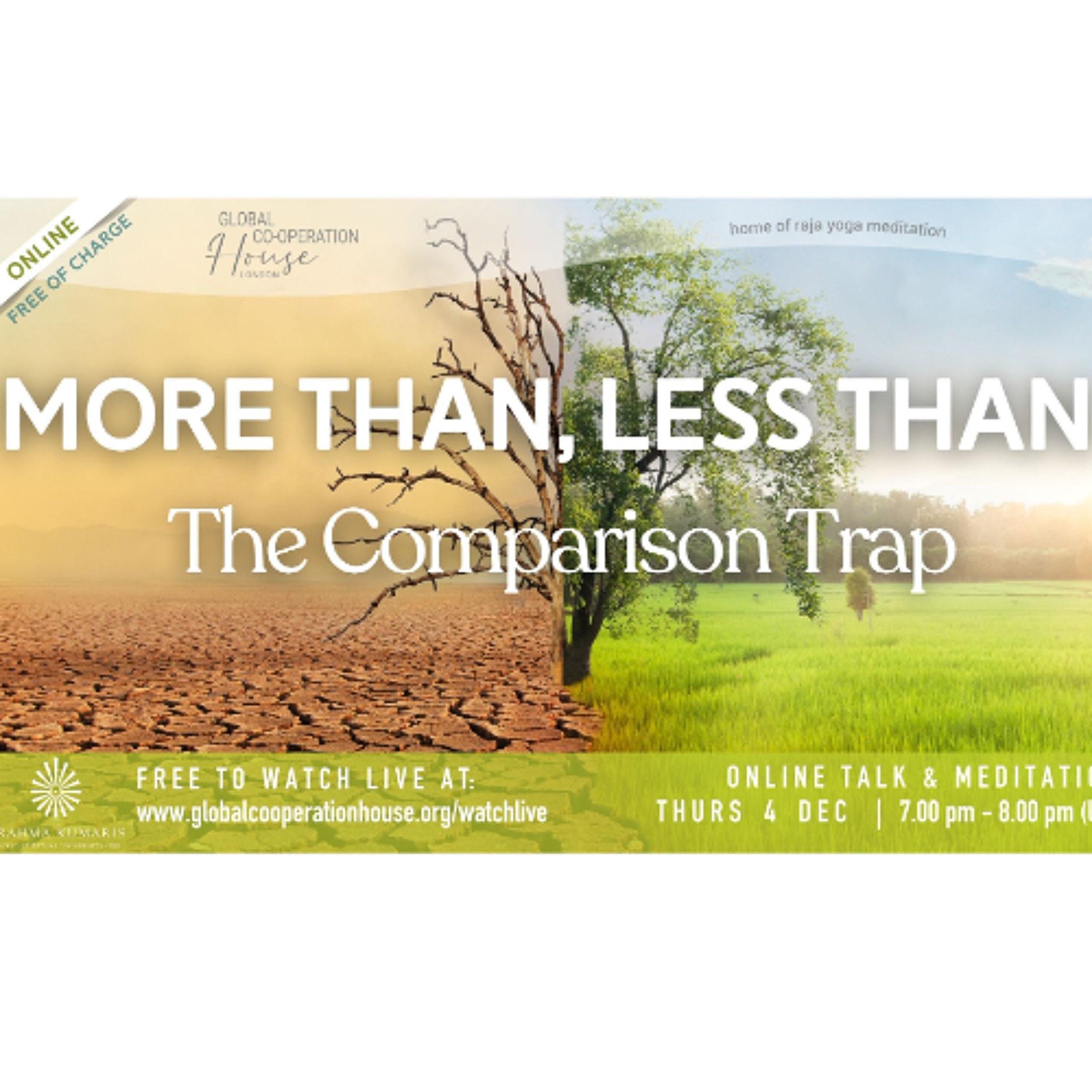 More Than, Less Than - The Comparison Trap - Judy Johnson - Thursday  4th December 2025 episode artwork