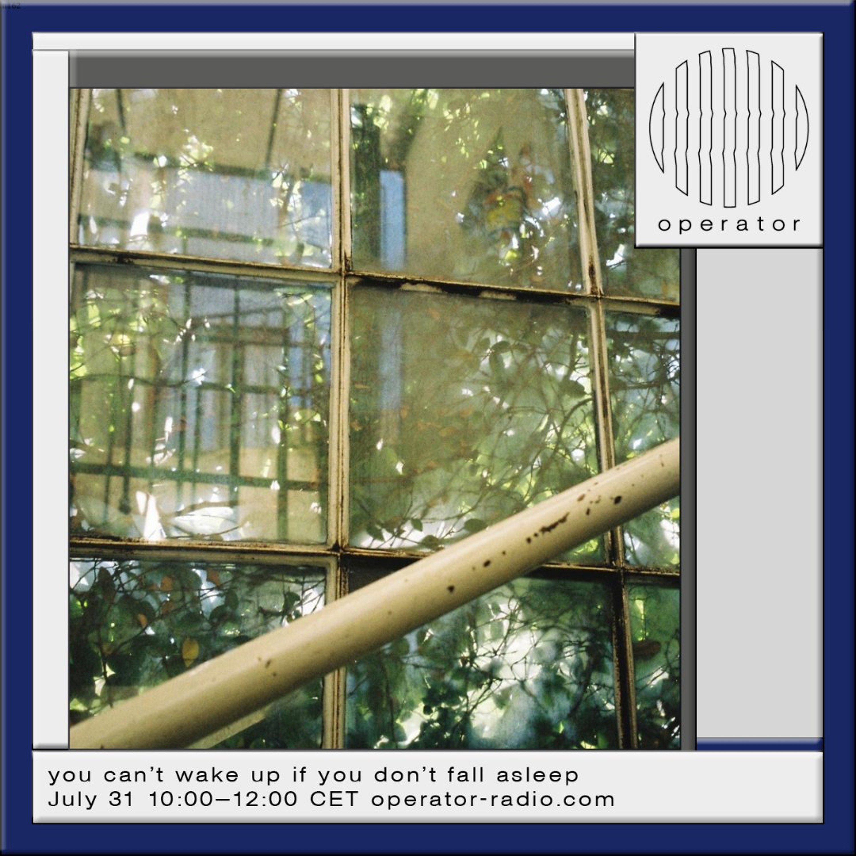 you can't wake up if you don't fall asleep - 31st July 2026 episode artwork